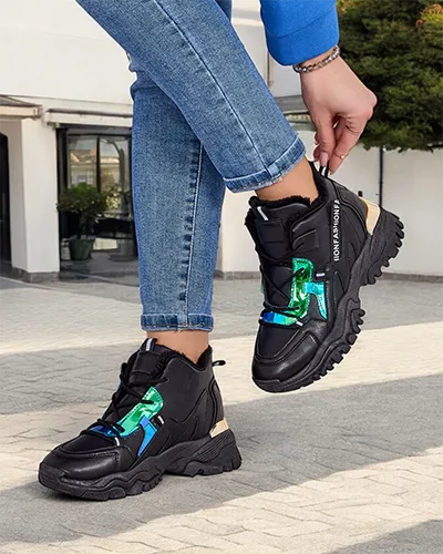 Жіночі кросівки Royalfashion з теплим підкладом Potomi