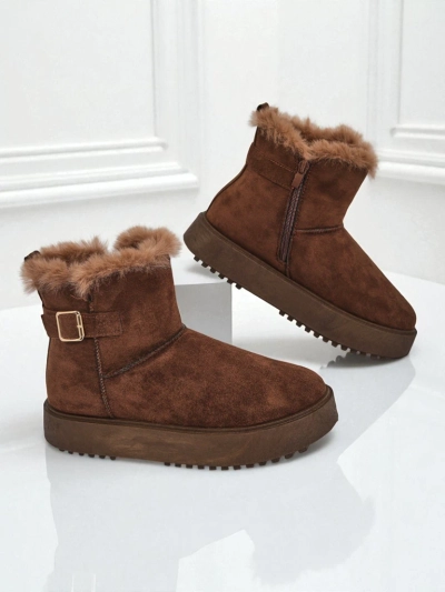 Royalfashion Короткі жіночі черевики a'la снігоходи Winter Crest