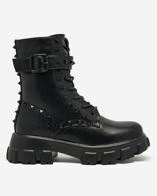 Жіночі черевики Royalfashion чорні Dzettey