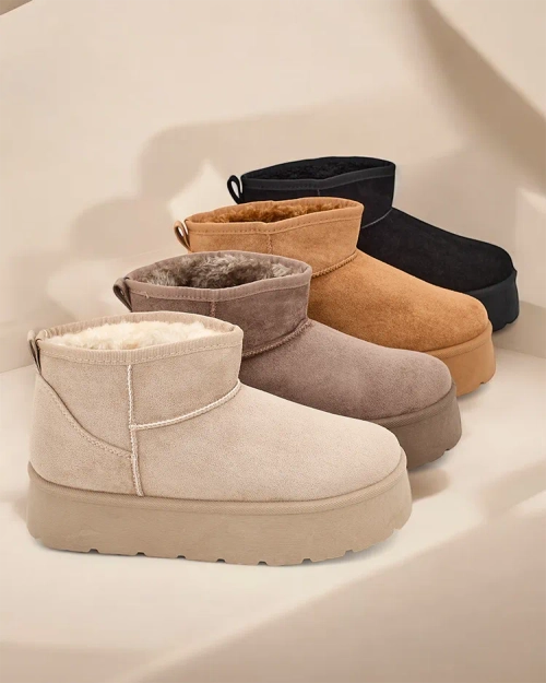 Роялфешн Короткі жіночі сніжні чоботи Хаванні