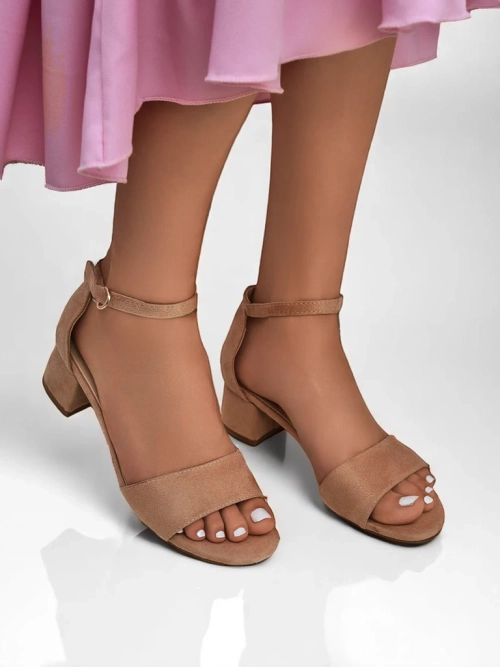 Royalfashion Жіночі сандалі на низькому каблуці SoftHeels