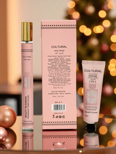 Zestaw Inspirovaná Dámská voda perfumowana & krem do rąk Arab Pink