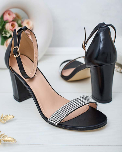 Royalfashion Жіночі босоніжки з цирконами Cemilces