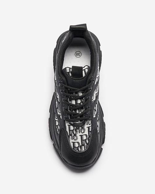 Чорні жіночі спортивні кеди Zefodas- Footwear