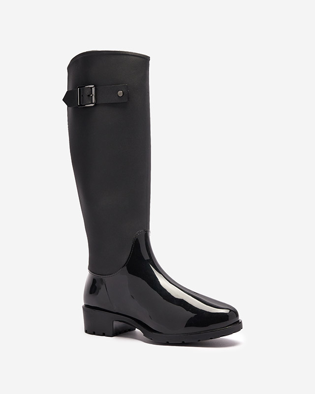 Černé dámské podkolenky Bevirdo- Obuv