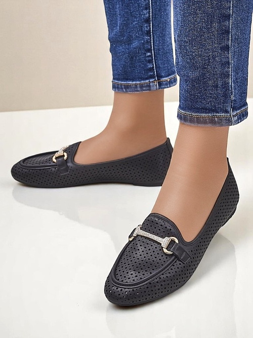 Royalfashion Rafalle ажурні жіночі лофери