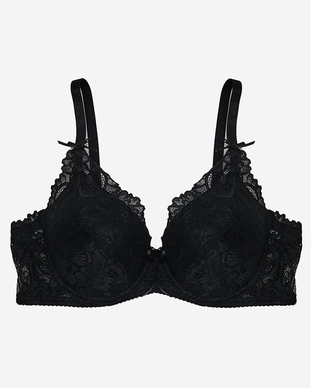 Dámská podprsenka s krajkou v černé barvě - Spodní prádlo