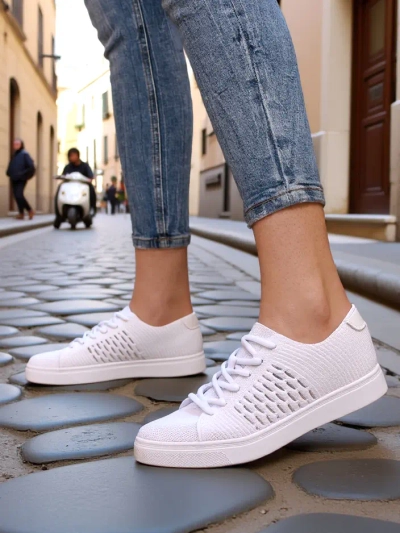 Royalfashion Dámské sportovní boty z látky Norbiese
