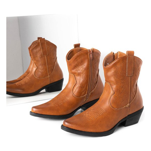 Коричневі ковбойські чоботи Westi - Взуття