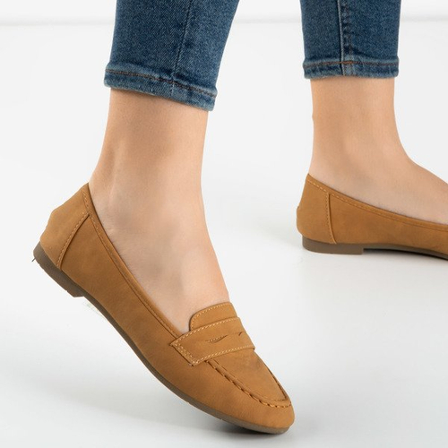 Коричневі жіночі лофери Roselle