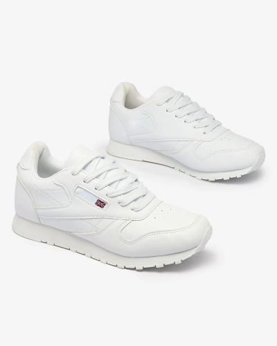 Royalfashion Класичні жіночі білі спортивні кросівки Reurabos