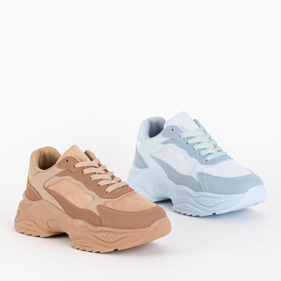 Hnědé sportovní tenisky pro ženy Ominus - Buty