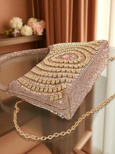 Royalfashion Копертова жіноча сумочка з цирконами Sova Glint