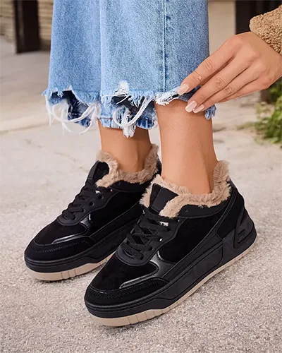 Royalfashion Dámské zateplené tenisky Garres