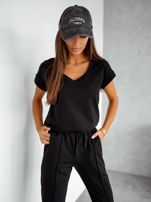 Royalfashion Жіночий бавовняний casual набір з короткими рукавами