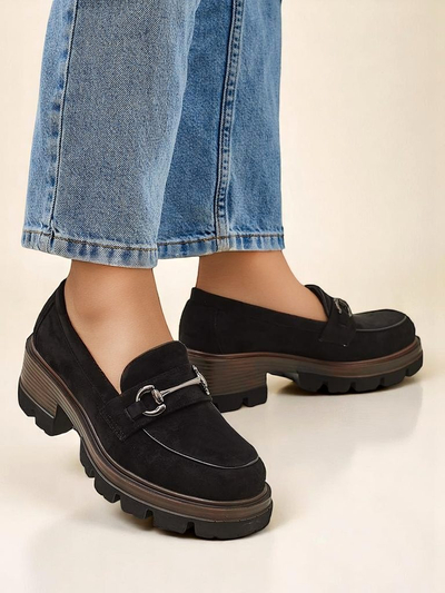 Royalfashion Allar dámské mokasíny s nízkým podpatkem