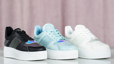 Біле спортивне взуття на платформі Salsa - Взуття 1