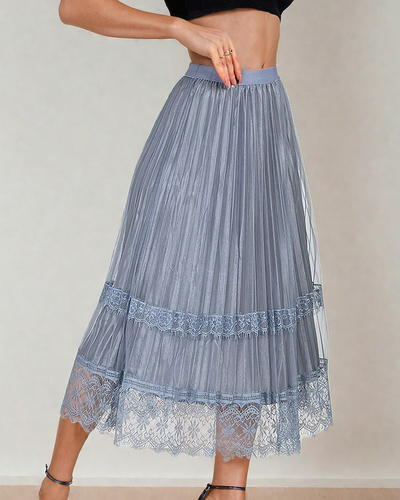 Royalfashion Dámská oboustranná midi sukně
