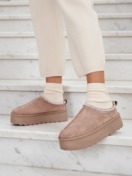 Royalfashion Dámské krátké boty Zommy a'la snow boots