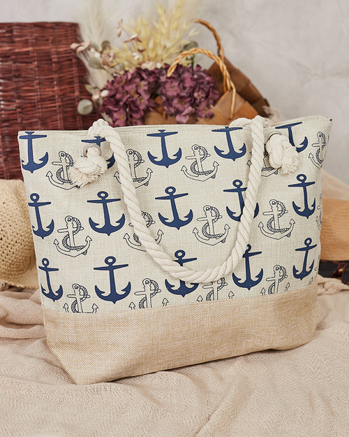 Royalfashion Сумка з тканини зі святковим візерунком через плече