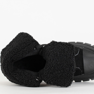 Dámské eko semišové vysoké kozačky Evoni- Shoes