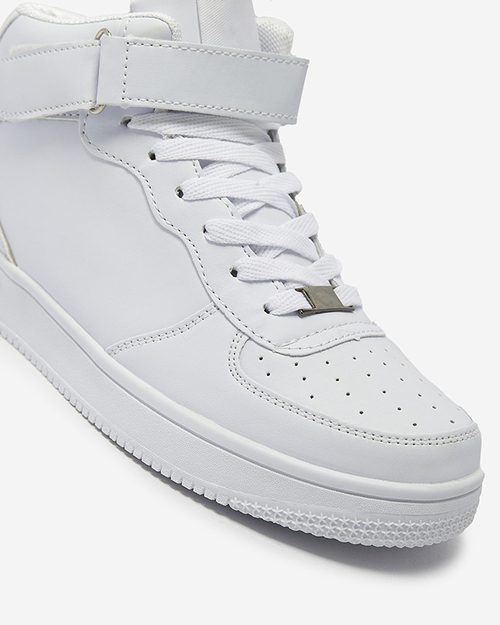 Білі жіночі високі кеди Silapa- Footwear