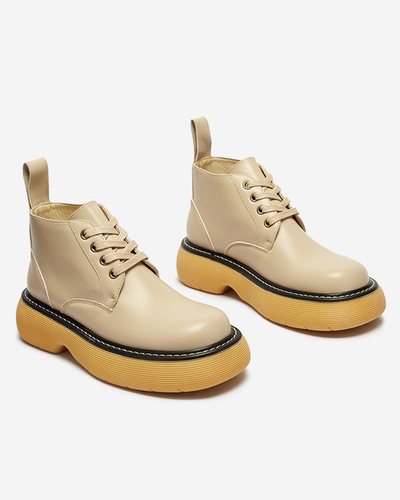 Dámské boty v béžové barvě Tarraf- Footwear