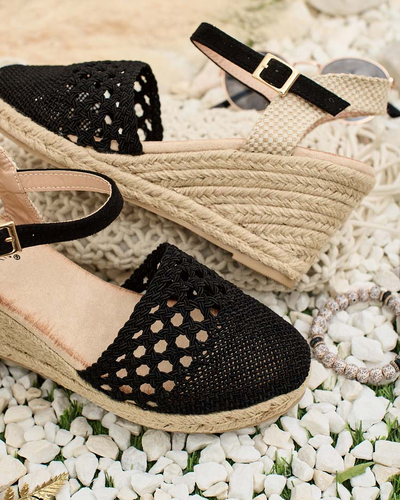 Royalfashion Dámské espadrilky Sintoles na podpatku
