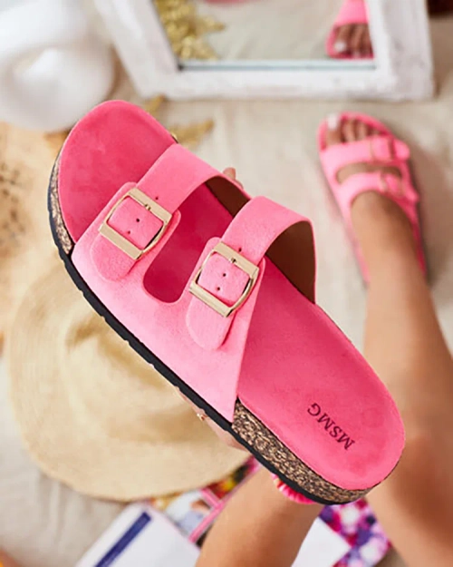 Royalfashion Жіночі шльопанці з пряжками Foumy