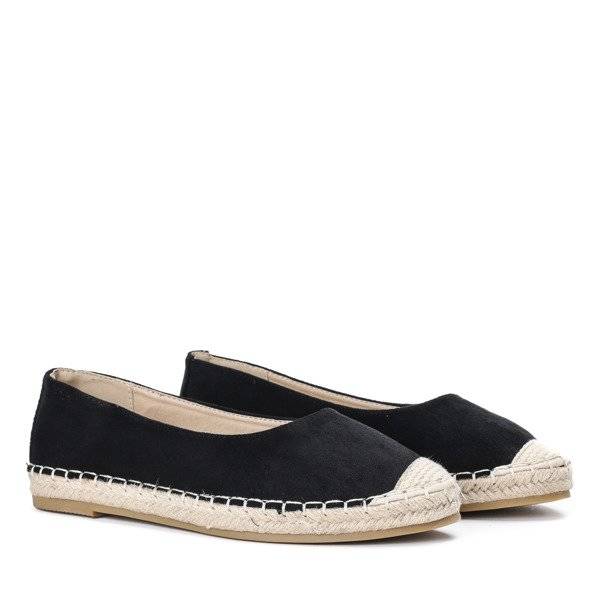 OUTLET Černé espadrilky Mellow - Boty