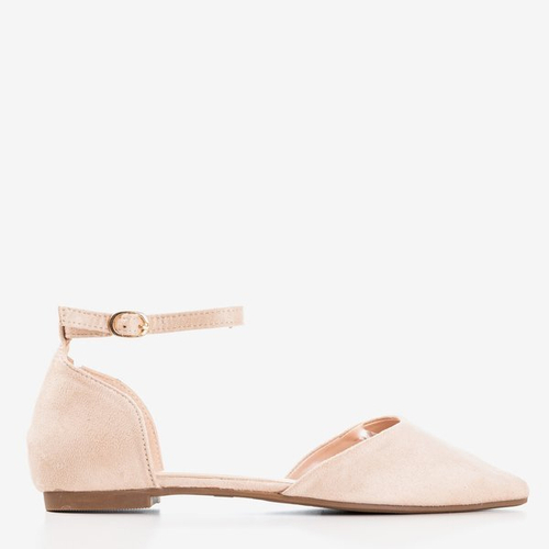 Бежеві балетки Mosli