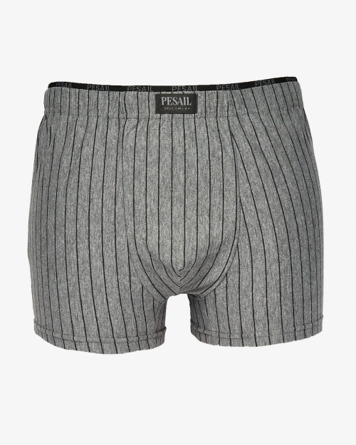 Чоловічі боксери в смужку Royalfashion Grey