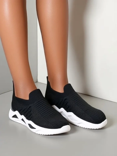 Royalfashion Dámské slip-on tenisky s kamínky Elavises