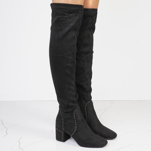 Чорні канадські високі черевики - Взуття