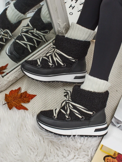 Черевики a'la снігоходи жіночі з хутром Verruna