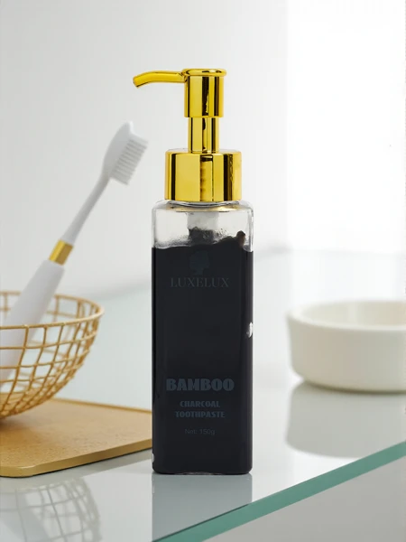 LUXELUX Bělící zubní pasta s taurinem a aktivním uhlím