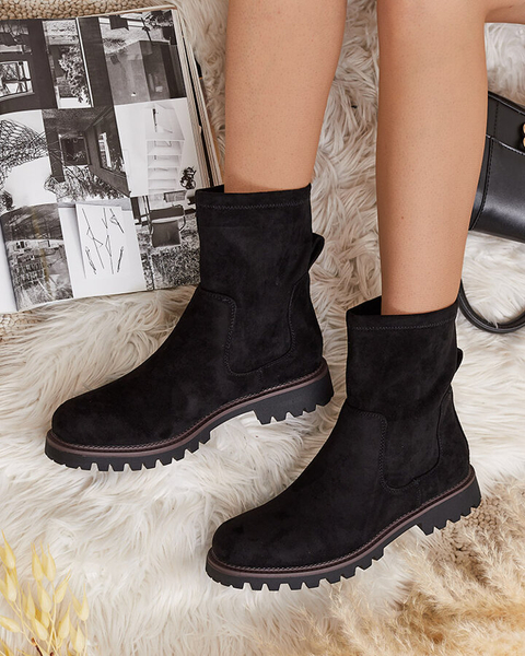 Royalfashion Dámské kozačky Gebimma z ekokůže