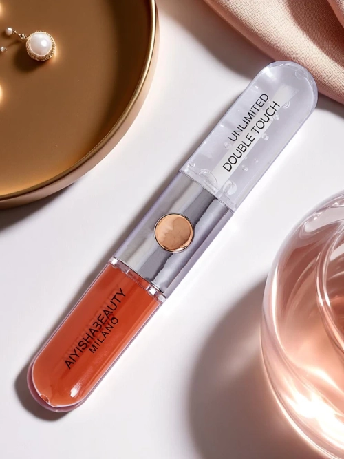 Помада та блиск для губ 2-в-1 Carrot Gold