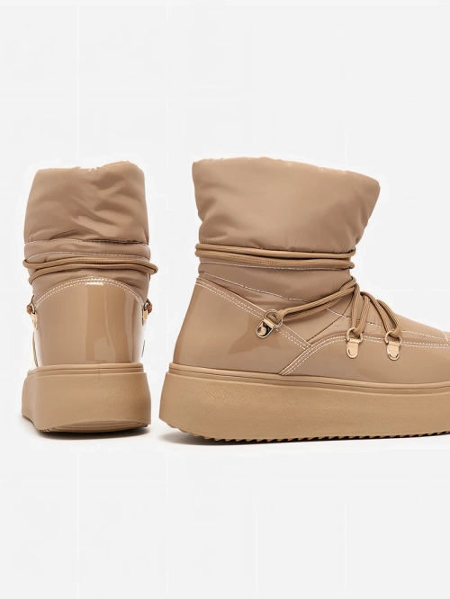 Жіночі снігоступи Royalfashion коричневого кольору Dabenda