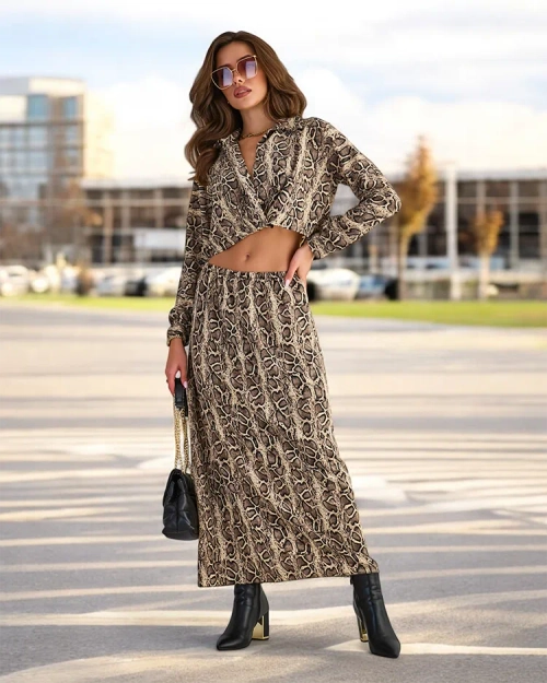 Жіночий комплект з візерунком Royalfashion