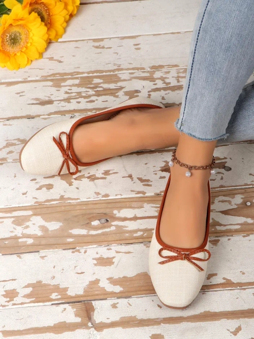 Royalfashion жіночі балетки з блискітками та бантом Aramie