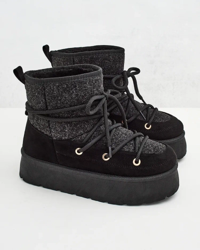 Royalfashion Жіночі снігоступи Filori на шнурівці