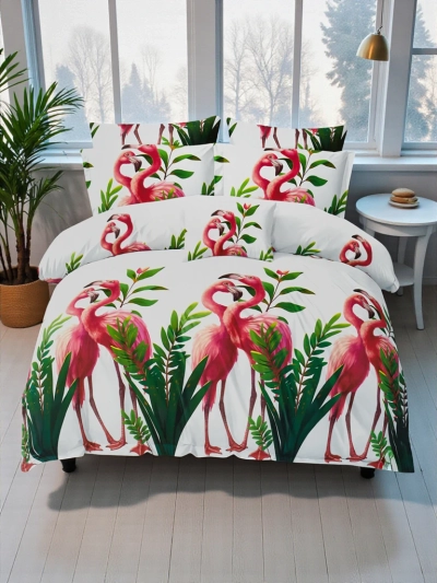 Royalfashion Візерункова постільна білизна 160x200 комплект 4-ЧАСТИНИ