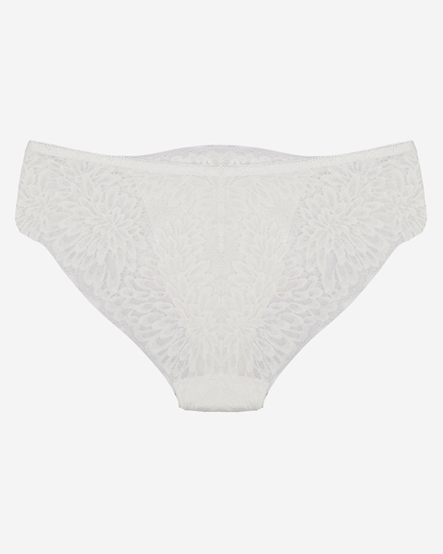Dámské krajkové kalhotky v bílé barvě- Spodní prádlo
