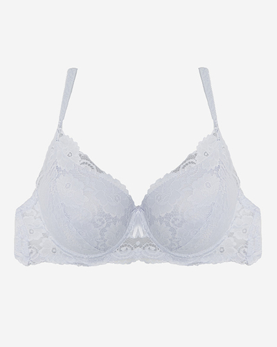 Bílá dámská krajková podprsenka- Spodní prádlo