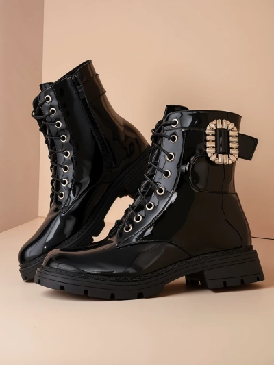 Royalfashion Жіночі черевики на шнурівці Lacero