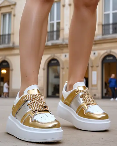 Royalfashion Dámské sportovní platformové tenisky Gevigos