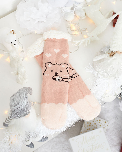 Royalfashion Жіночі зимові шкарпетки з різдвяним візерунком