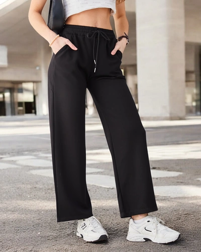 Royalfashion Dámské rozšiřující kalhoty