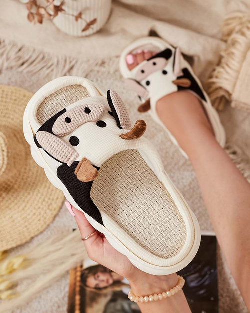 Жіночі шльопанці Royalfashion Hit Cow